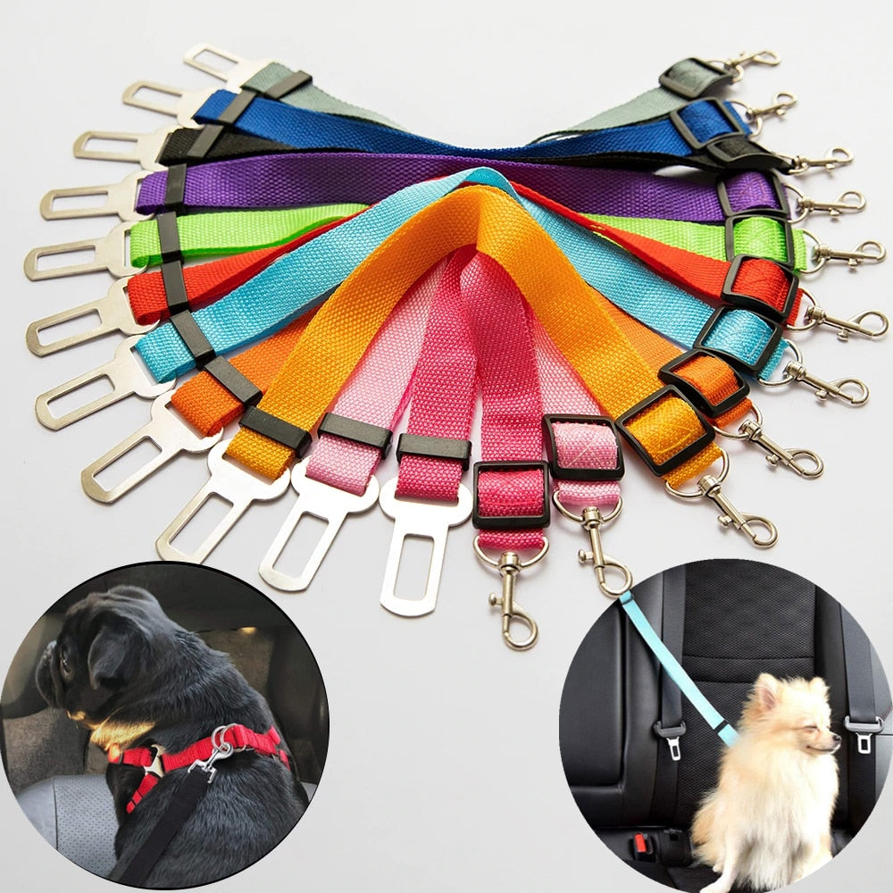 Dog/Cat Car Seat Belt ~ Adjustable!