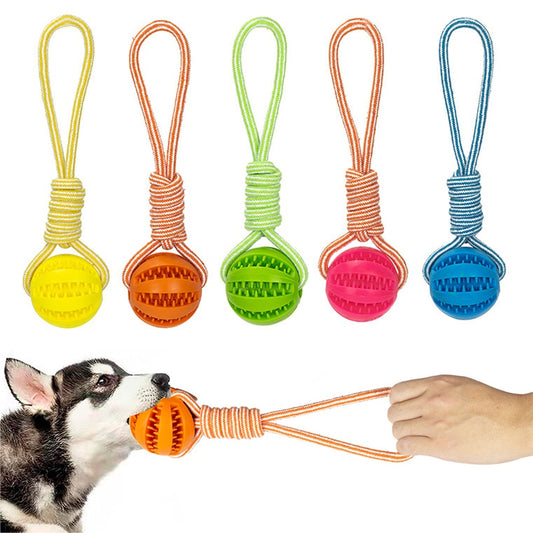 Interactive Treat Ball Hemp Rope