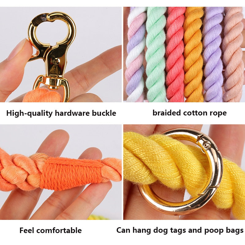 Handmade Dog Leash - Braided Rope