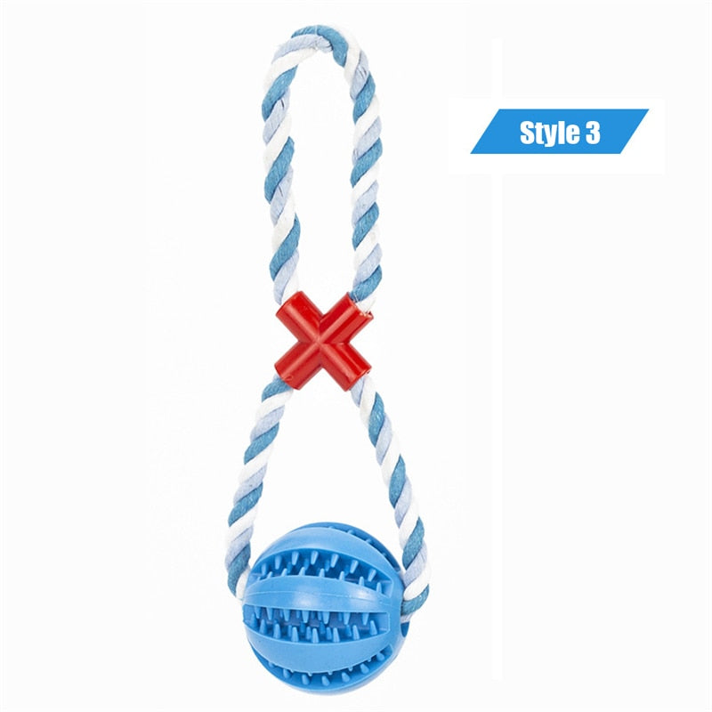 Interactive Treat Ball Hemp Rope